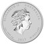 2017 Australia 1 kilo Silver Lunar Rooster BU