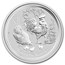 2017 Australia 1 kilo Silver Lunar Rooster BU