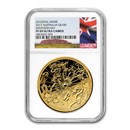 2017 Australia 1 oz $100 Gold Southern Sky Domed Proof PF-69 NGC 2017 Australia 1 oz $100 Gold Southern Sky Domed Proof PF-69 NGC