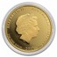 2017 Australia 1 oz Gold Lunar Rooster Proof (COA Only)