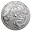 2017 Australia 1 oz Silver Dragon & Phoenix MS-70 NGC FDI