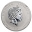 2017 Australia 1 oz Silver Dragon & Phoenix MS-70 NGC FDI