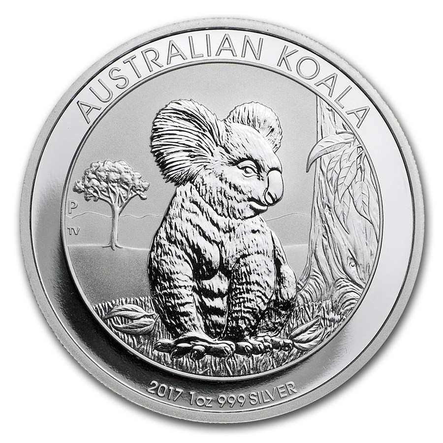 2017 Australia 1 oz Silver Koala BU