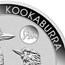 2017 Australia 1 oz Silver Kookaburra BU (Panda Privy)