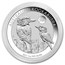 2017 Australia 1 oz Silver Kookaburra BU (Panda Privy)