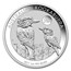 2017 Australia 1 oz Silver Kookaburra BU (Panda Privy)