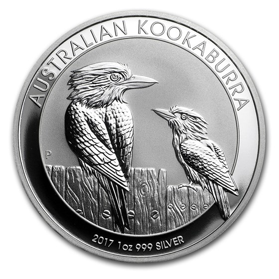 2017 Australia 1 oz Silver Kookaburra BU