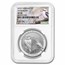 2017 Australia 1 oz Silver Kookaburra MS-70 NGC