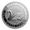 2017 Australia 1 oz Silver Swan BU