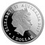 2017 Australia 1 oz Silver Swan Proof (w/Box & COA)