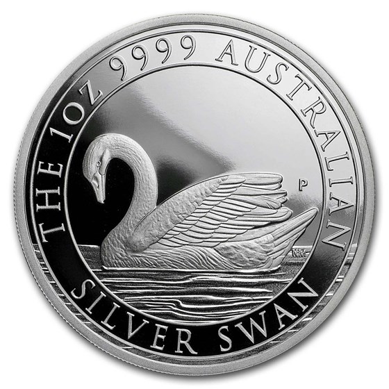 2017 Australia 1 oz Silver Swan Proof (w/Box & COA) 2017 Australia 1 oz Silver Swan Proof (w/Box & COA)