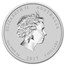 2017 Australia 2 oz Silver Lunar Rooster BU