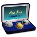 2017 Australia Swan 3-Coin Set BU/Proof