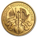 2017 Austria 1/25 oz Gold Philharmonic BU