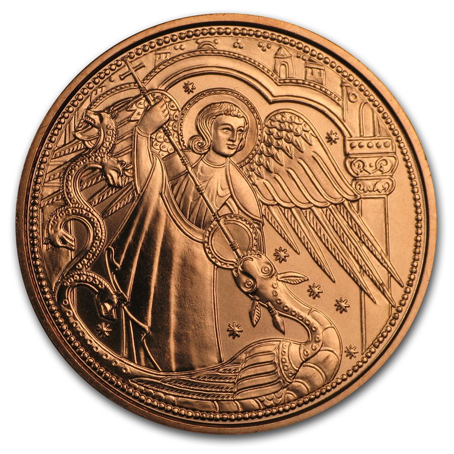 2017 Austria Copper €10 Guardian Angels (Michael)