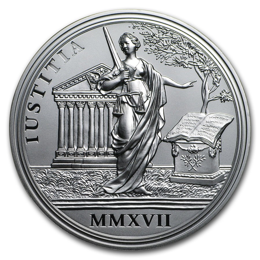 2017 Austria Silver €20 Maria Theresa (Justice and Character)