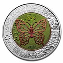 2017 Austria Silver/Niobium Microcosm €25 BU