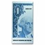 2017 (B-New York) $1.00 FRN CU (Fr#3003-B) 5 Uncut sheet