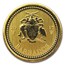 2017 Barbados 1/5 oz Gold Trident BU