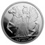 2017 British Virgin Islands 1 oz Silver Pegasus Proof