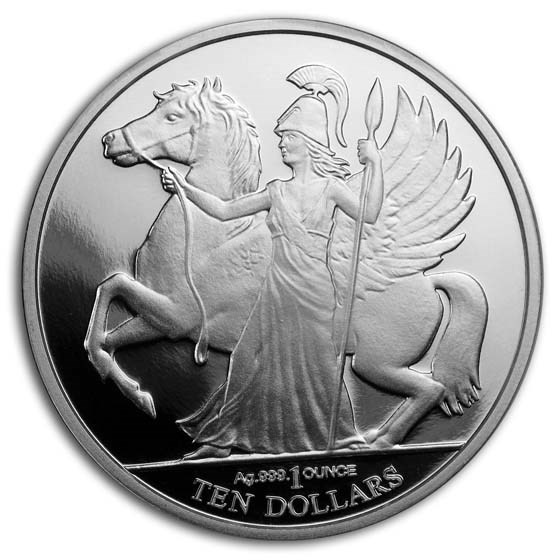 2017 British Virgin Islands 1 oz Silver Pegasus Proof 2017 British Virgin Islands 1 oz Silver Pegasus Proof