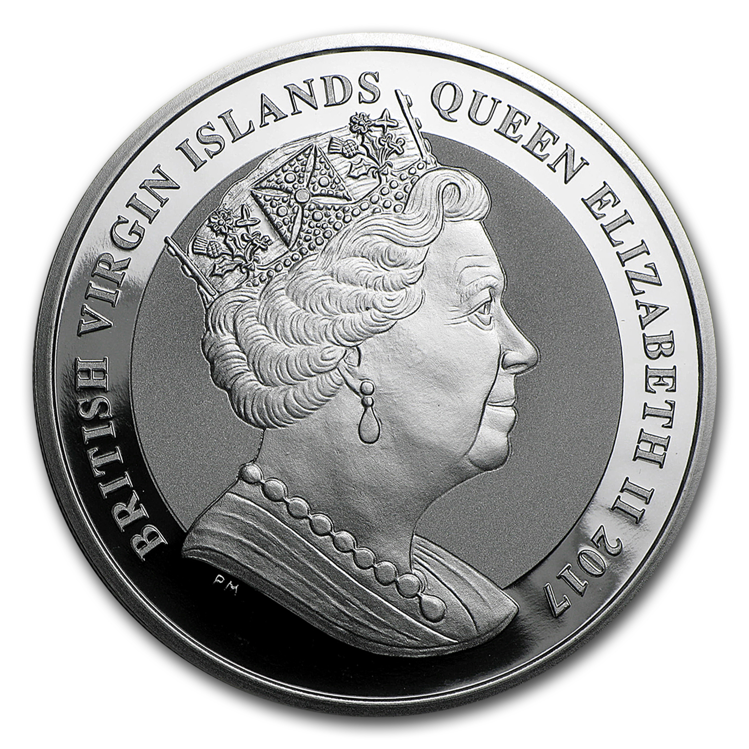 イギリス 1958 エリザベス2世 1ソブリン 金貨 NGC MS65 聖