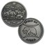 2017 Burkina Faso Silver Spirit of Africa Rhinoceros 6-Coin Set