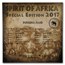 2017 Burkina Faso Silver Spirit of Africa Rhinoceros 6-Coin Set