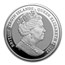 2017 BVI 1 oz Silver John F. Kennedy Reverse Proof