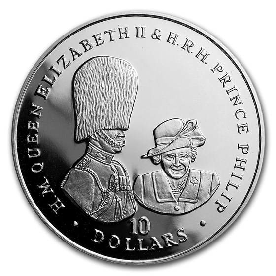 2017 BVI Silver £2 Royal Couple (Buckingham Palace) 2017 BVI Silver £2 Royal Couple (Buckingham Palace)