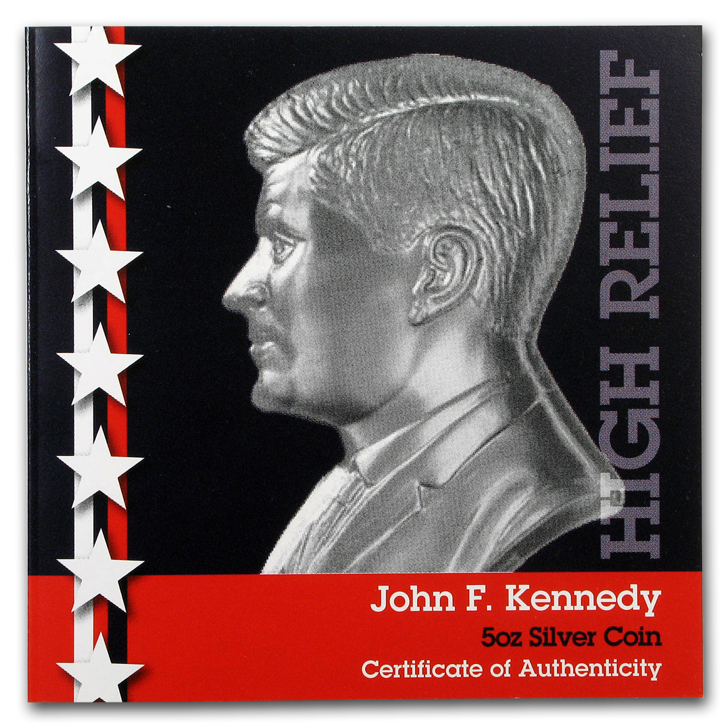 Buy 2017 BVI Silver 5 oz John F Kennedy Proof (High Relief) | APMEX