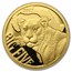 2017 Cameroon 1/2 gram Gold Leopard Proof (The Big Five)