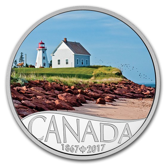 2017 Canada 1/2 oz $10 Celebrating Canada's 150th: Panmure Island 2017 Canada 1/2 oz $10 Celebrating Canada's 150th: Panmure Island