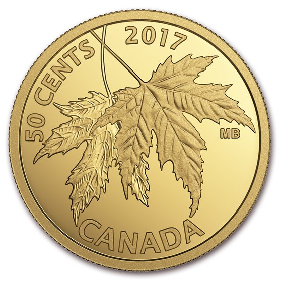 2017 Canada 1/25 oz Proof Gold Maple Leaf 2017 Canada 1/25 oz Proof Gold Maple Leaf