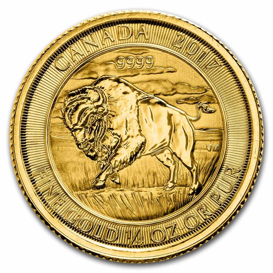 Buy 2017 Canada 1 4 Oz Gold Buffalo BU APMEX buy-2017-canada-1-4-oz-gold-buffalo-bu-apmex