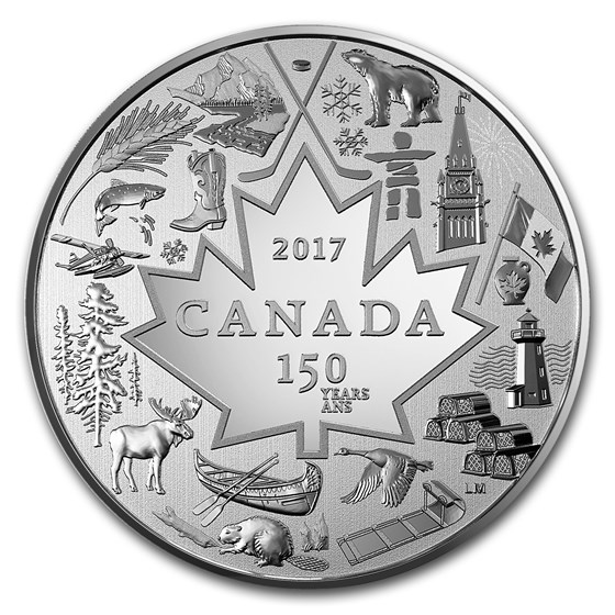 2017 Canada 1/4 oz Silver $3 Heart of Our Nation Proof 2017 Canada 1/4 oz Silver $3 Heart of Our Nation Proof