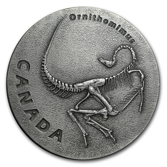 2017 Canada 1 oz Ag Ancient Canada: Ornithomimus (Antique Finish) 2017 Canada 1 oz Ag Ancient Canada: Ornithomimus (Antique Finish)