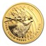 2017 Canada 1 oz Gold Elk .99999 BU (Assay Card)