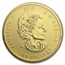 2017 Canada 1 oz Gold Elk .99999 BU (Dmgd/No Assay)
