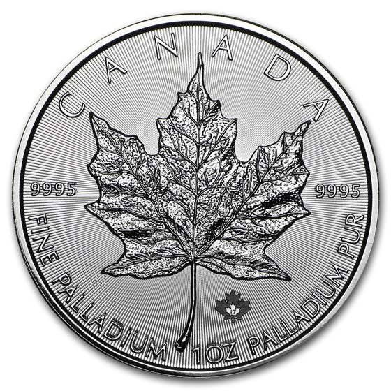 2017 Canada 1 oz Palladium Maple Leaf BU