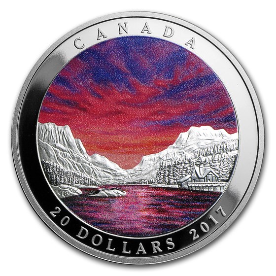 2017 Canada 1 oz Silver $20 Weather Phenomenon Fiery Sky 2017 Canada 1 oz Silver $20 Weather Phenomenon Fiery Sky