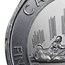 2017 Canada 1 oz Silver $5 150th Anniv Voyager BU (Abrasions)
