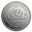 2017 Canada 1 oz Silver $5 150th Anniversary Voyageur BU