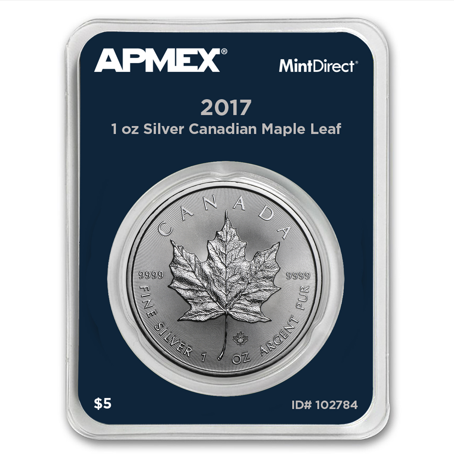 Buy 2017 Canada 1 oz Silver Maple Leaf (MintDirect® Single) | APMEX