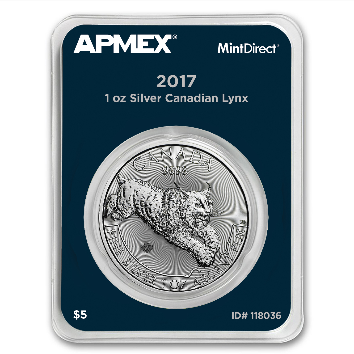 Buy 2017 Canada 1 oz Silver Predator Series Lynx (MintDirect