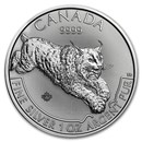 2017 Canada 1 oz Silver Predator Series Lynx