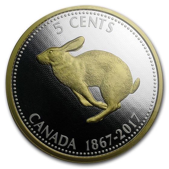 Buy 2017 Canada 5 oz Silver Big Coin Rabbit PF-70 NGC (Early Release ...