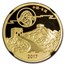 2017 China 1 oz Gold Panda Moon Festival PF-70 NGC (FR)