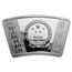 2017 China 1 oz Silver Rooster Proof Fan Coin (w/Box & COA)