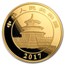 2017 China 100 gram Gold Panda Proof (w/Box & COA)